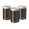 Berlinger Haus 3-Piece Premium Canister Set - Metallic Carbon Photo