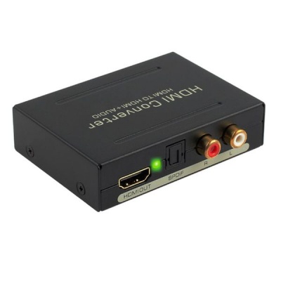 Photo of HDMI Audio Extractor Full HD Digital SPDIF Optical Analogue Stereo
