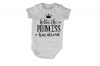 Hello The Princess Has Arrived - SS - Baby Grow Photo