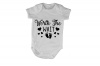 Worth The Wait - Feet & Hearts - SS - Baby Grow Photo