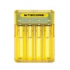 Nitecore Q4 Battery Charger - Yellow Photo