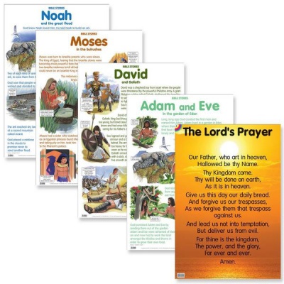 Photo of Educat wall chart 5 pack "Religious Education"