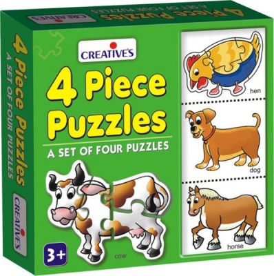 Photo of Creative's 4 Piece Puzzles