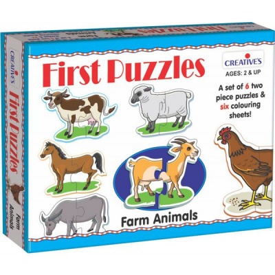Photo of Creatives Creative's First Puzzle - Jungle Animals