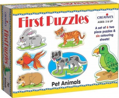 Photo of Creatives Creative's First Puzzle- Pet Animals
