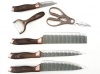 Condere Home 6 Piece Knife Set - Professional Set Brown Photo