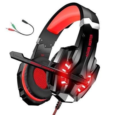 Photo of 3.5mm Wired Bass Stereo Noise Isolation Gaming Headphones With Mic