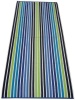 Bunty's Espirit 4 Beach Towel 90x180cms 432GSM 700gms - Black Lime Photo