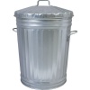 Kennedy 18" Galvanised Dustbin Cw Lid Photo