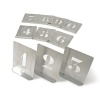 Kennedy 100Mm Set Of 10 Steel Stencil Figures Photo