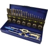 Senator M3 M12 Carbon Steel Threading Setin Case 32 pieces Photo