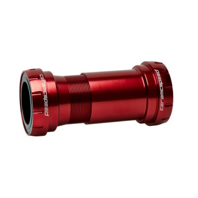 Photo of CeramicSpeed BB30 SRAM DUB alternative - Red coated