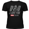 Tshirt- Mens-Black-Avenger-Dad-3000 Photo