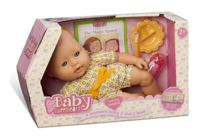 Photo of Baby Sweetheart 12" Scented W/Book Feeding Time