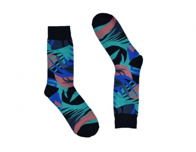 Photo of SKA Fashion Socks - Tropical - Black