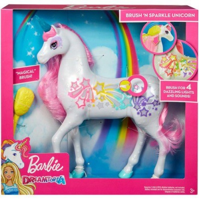 Photo of Barbie Dreamtopia Brush 'n Sparkle Unicorn