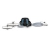 Berlinger Haus 12-Piece Marble Coating Cookware Set - Burgundy Metallic Photo