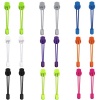 No-Tie Elastic Shoelaces with Lock Device - Set of 9 Pairs Photo