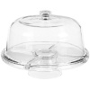 Lush Living - Glass Cake Dome and Plate Set Photo