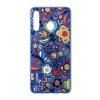 Huawei P30 Lite Pc Case Floral - Blue Photo