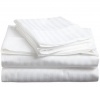 SAVOY collection 100% cotton PIN STRIPE QUEEN bedsheet set Photo