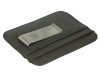 Charmza genuine Leather Credit Cards Holder with Money Clip RFID-Grey Photo
