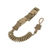 Multifunctional Tactical Spring Lanyard - TAN Photo