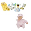 Melissa and Doug Changing & Bathtime Play Set & Doll Photo