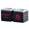 Omin Pool Cue Chalk - Grey - Box of 2 Photo