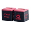Omin Pool Cue Chalk - Red - Box of 2 Photo