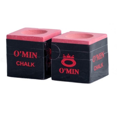 Photo of Omin Pool Cue Chalk - Red - Box of 2