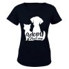 Adopt - Don't Shop - Ladies - T-Shirt Photo