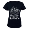 A Baby Fills a Place in your Heart.. - Ladies - T-Shirt Photo