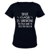 Your Crazy is Showing... - Ladies - T-Shirt Photo