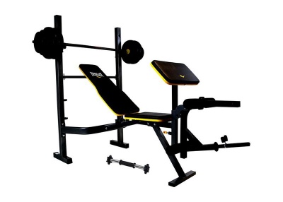 Photo of Everlast Power Core Bench With Barbell & 28.2kg Weights