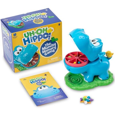 Photo of Learning Resources Uh-Oh Hippo: Interactive Memory Game