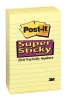 3M Post-It Lined Super Sticky Notes Canary Yellow - 90 sheets - 5 Pads Photo