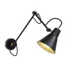 The Lighting Warehouse - Desk Lamp Primi Black and Gold - 19958BK Photo