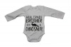 Brother Will Trade for a Dinosaur - LS - Baby Grow Photo