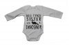 Will Trade Sister for a Dinosaur - LS - Baby Grow Photo