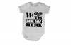 Hi I'm New Here!! - SS - Baby Grow Photo