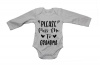 Please Pass Me to Grandma - LS - Baby Grow Photo