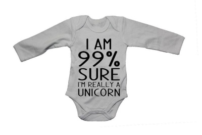Photo of 99% Sure I'm a Unicorn - LS - Baby Grow