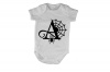 A - Halloween Spiderweb - SS - Baby Grow Photo