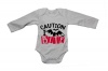 Caution I Bite - Halloween - LS - Baby Grow Photo