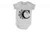 C - Halloween Spiderweb - SS - Baby Grow Photo