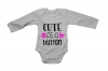 Cute as a Button!! - LS - Baby Grow Photo
