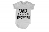 Dad is My Rockstar - Stars - SS - Baby Grow Photo