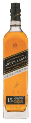 Photo of Johnnie Walker Green Label Blended Scotch Whisky 43% ABV - 750ml