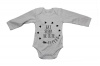 Eat. Sleep. Be Cute - LS - Baby Grow Photo